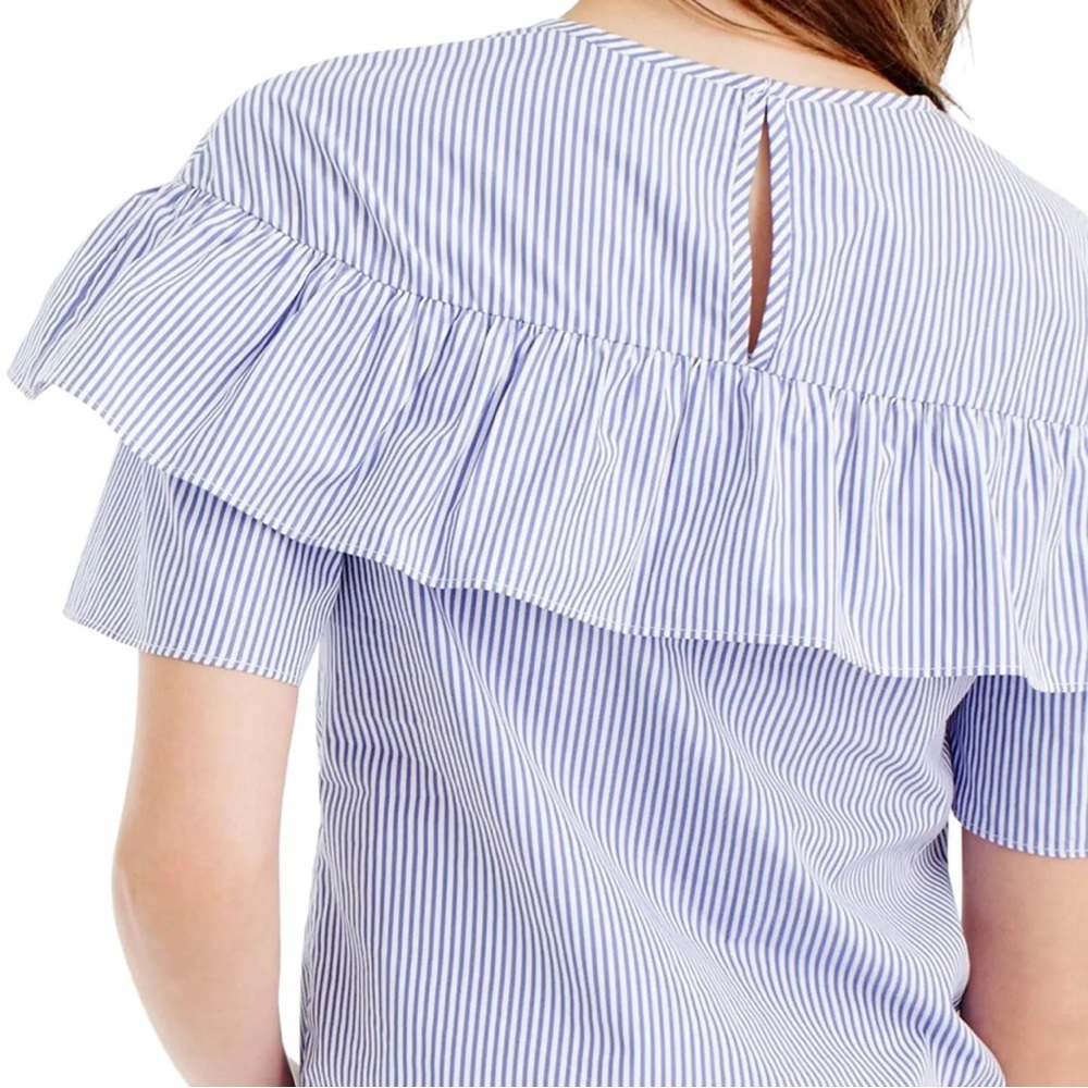 J.Crew 'Edie' Ruffle Top - Picture 5 of 12